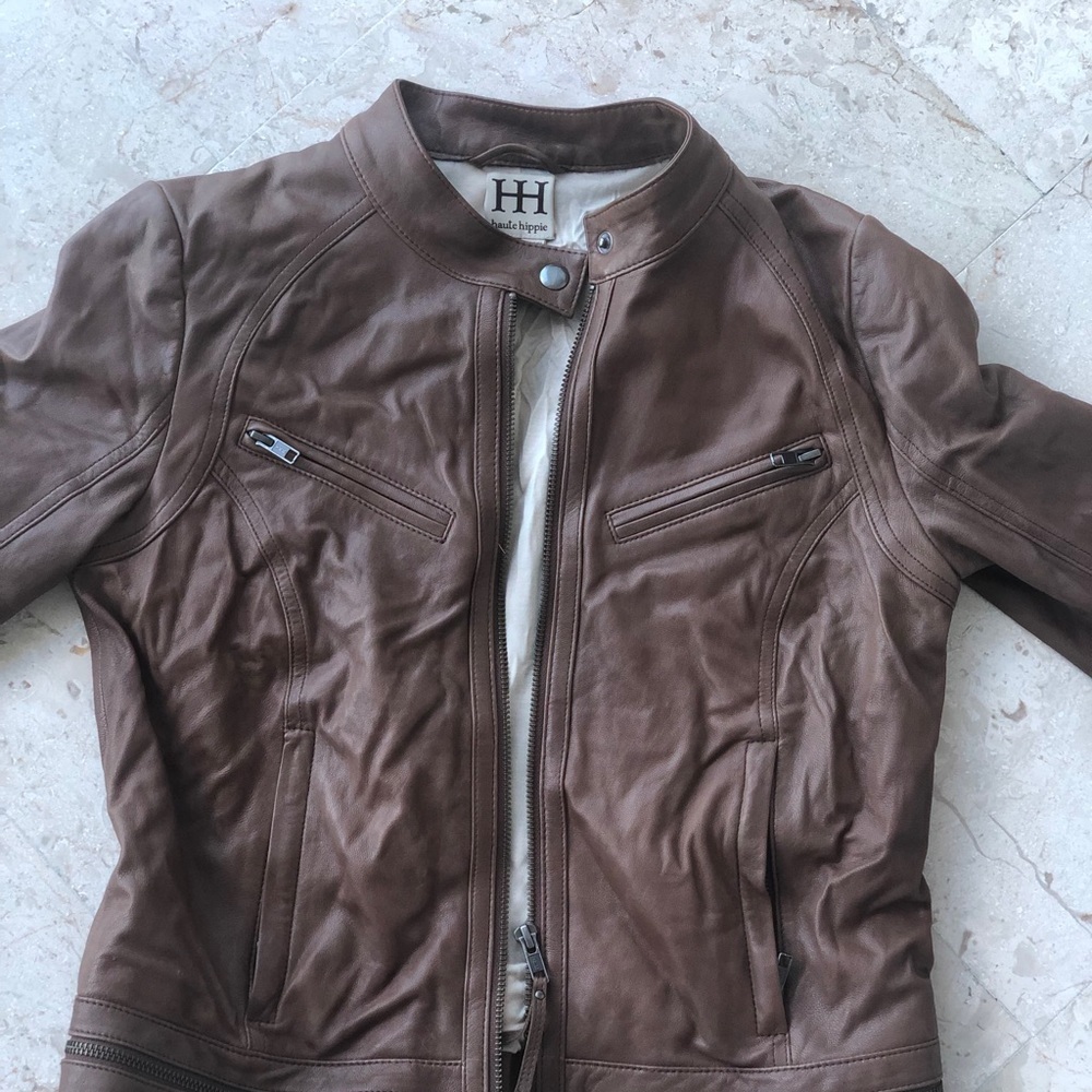 Haute Hippie Leather Jacket